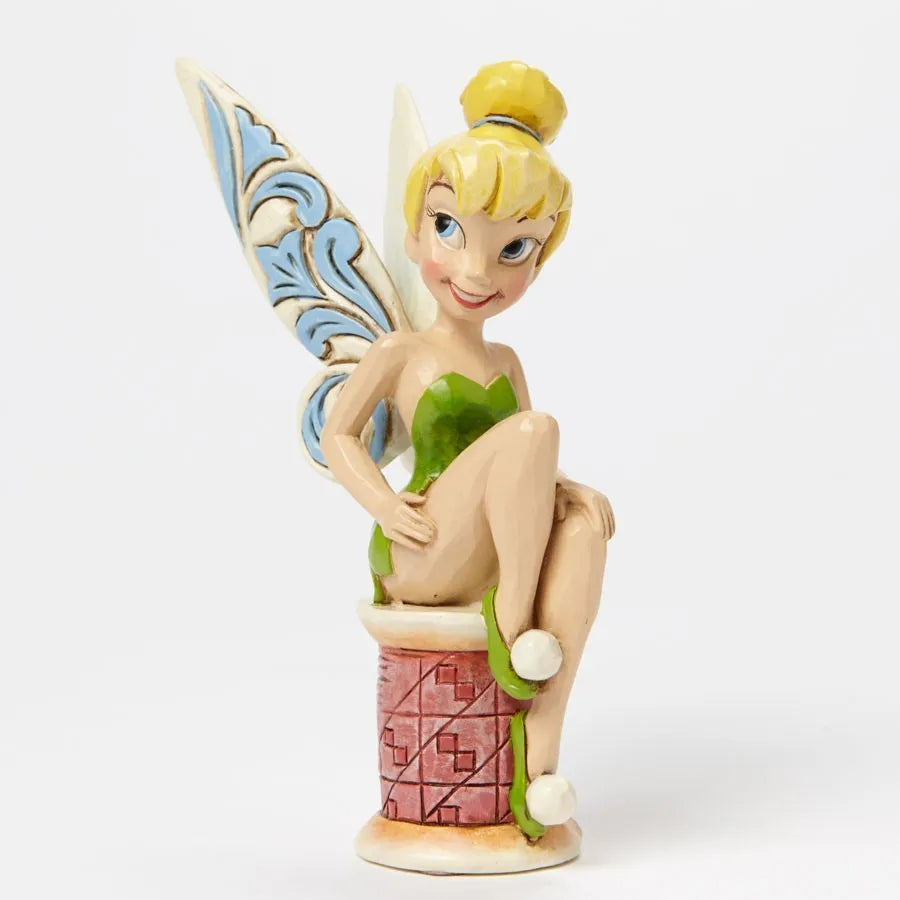 Jim Shore Disney Traditions - Peter Pan Tinkerbell - Crafty Tink Personality Pose
