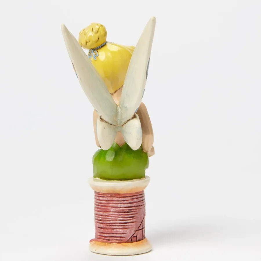 Jim Shore Disney Traditions - Peter Pan Tinkerbell - Crafty Tink Personality Pose
