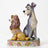 Jim Shore Disney Traditions - Lady and the Tramp 60th Anniversary - Opposites Attract