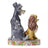 Jim Shore Disney Traditions - Lady and the Tramp 60th Anniversary - Opposites Attract