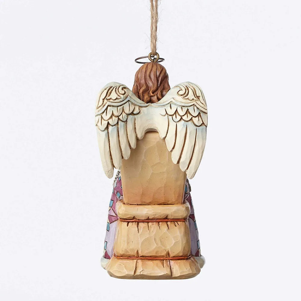 Jim Shore Heartwood Creek - Sewing Angel Hanging Ornament