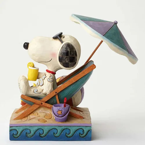 Peanuts by Jim Shore - Snoopy & Woodstock - Beach Buddies