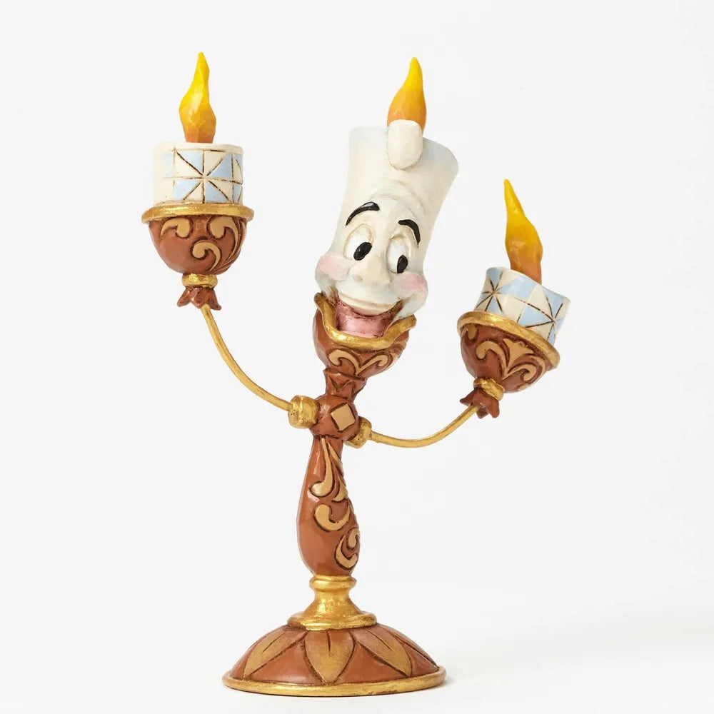 Jim Shore Disney Traditions - Beauty & The Beast Lumiere - Ooh La La