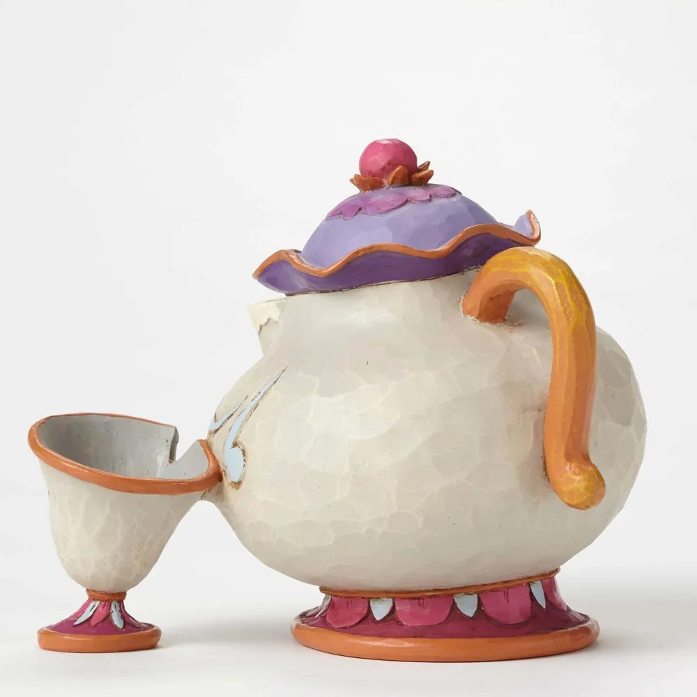 Jim Shore Disney Traditions - Beauty & The Beast Mrs. Potts and Chip - A Mother's Love