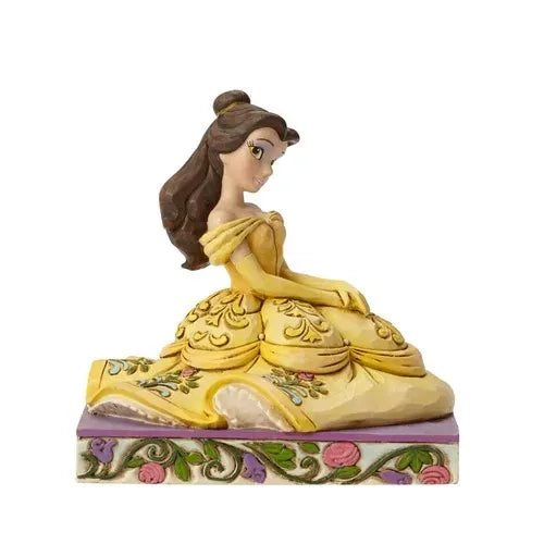 Jim Shore Disney Traditions - Beauty & The Beast Belle - Be Kind Personality Pose
