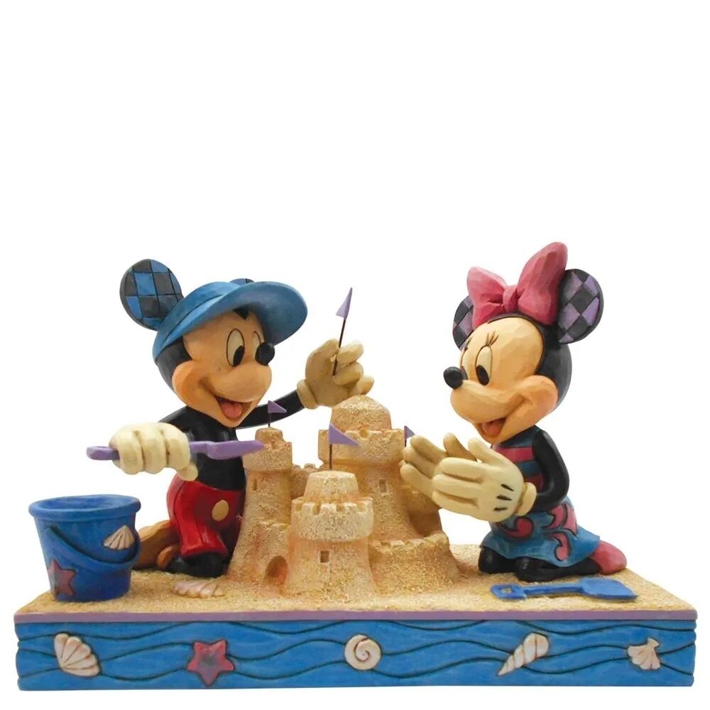 Jim Shore Disney Traditions - Mickey & Minnie Mouse Seaside Sweethearts Figurine