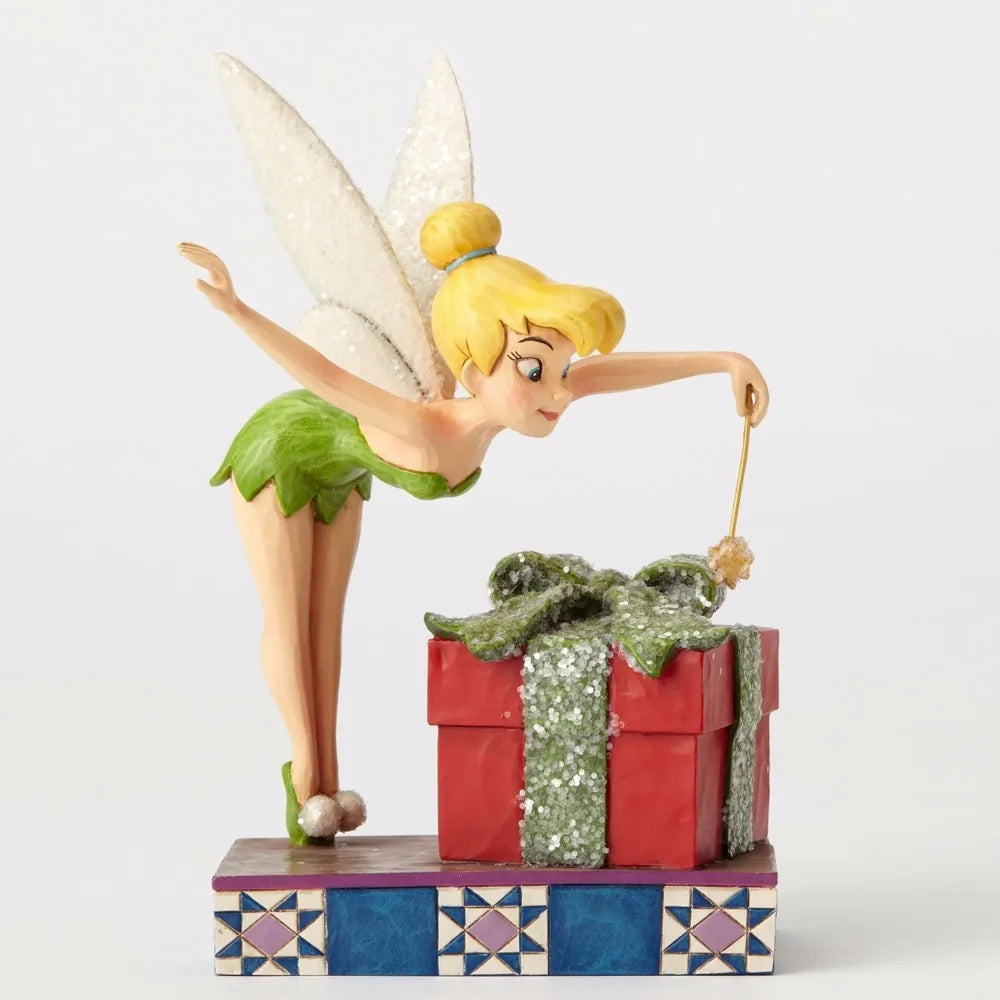 Jim Shore Disney Traditions - Tinkerbell - Pixie Dusted Present