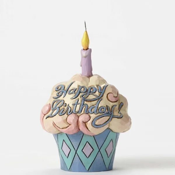 Jim Shore Heartwood Creek - Mini Birthday Cupcake