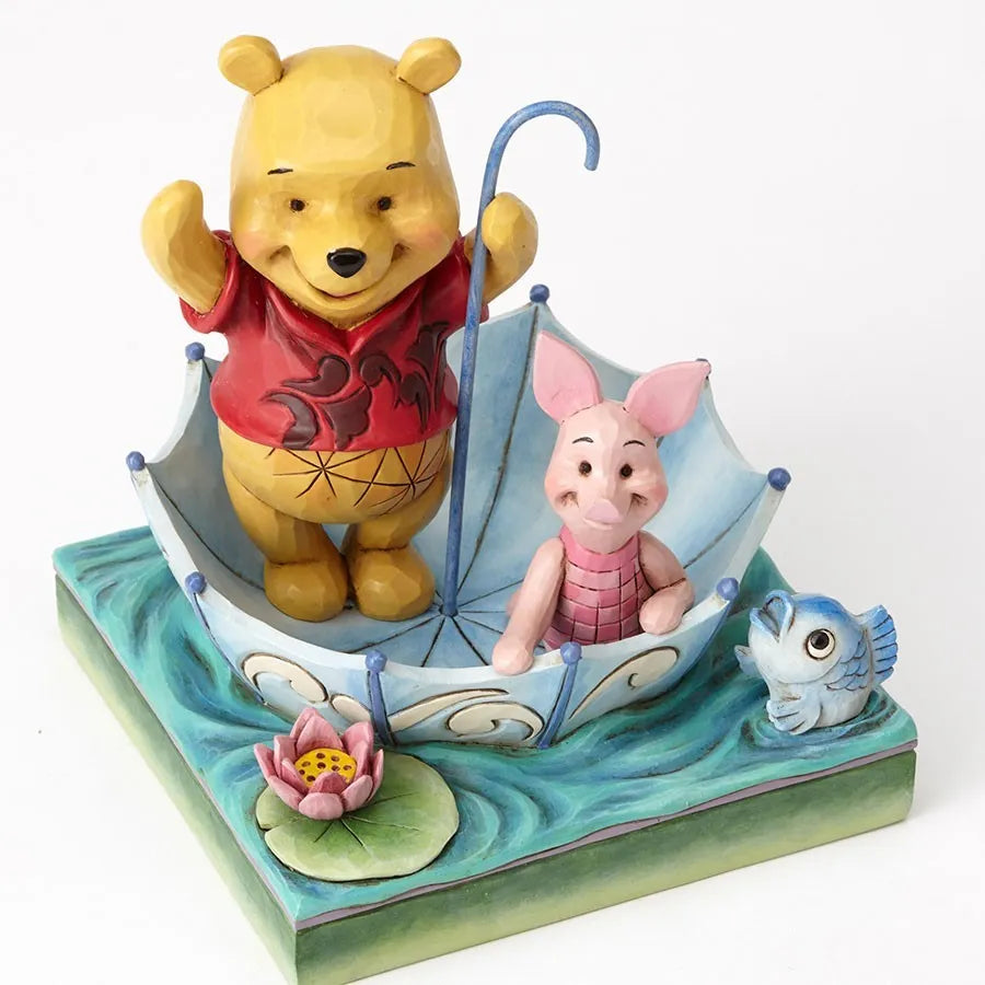 Jim Shore Disney Traditions - Winnie the Pooh & Piglet 50 Years of Friendship Figurine