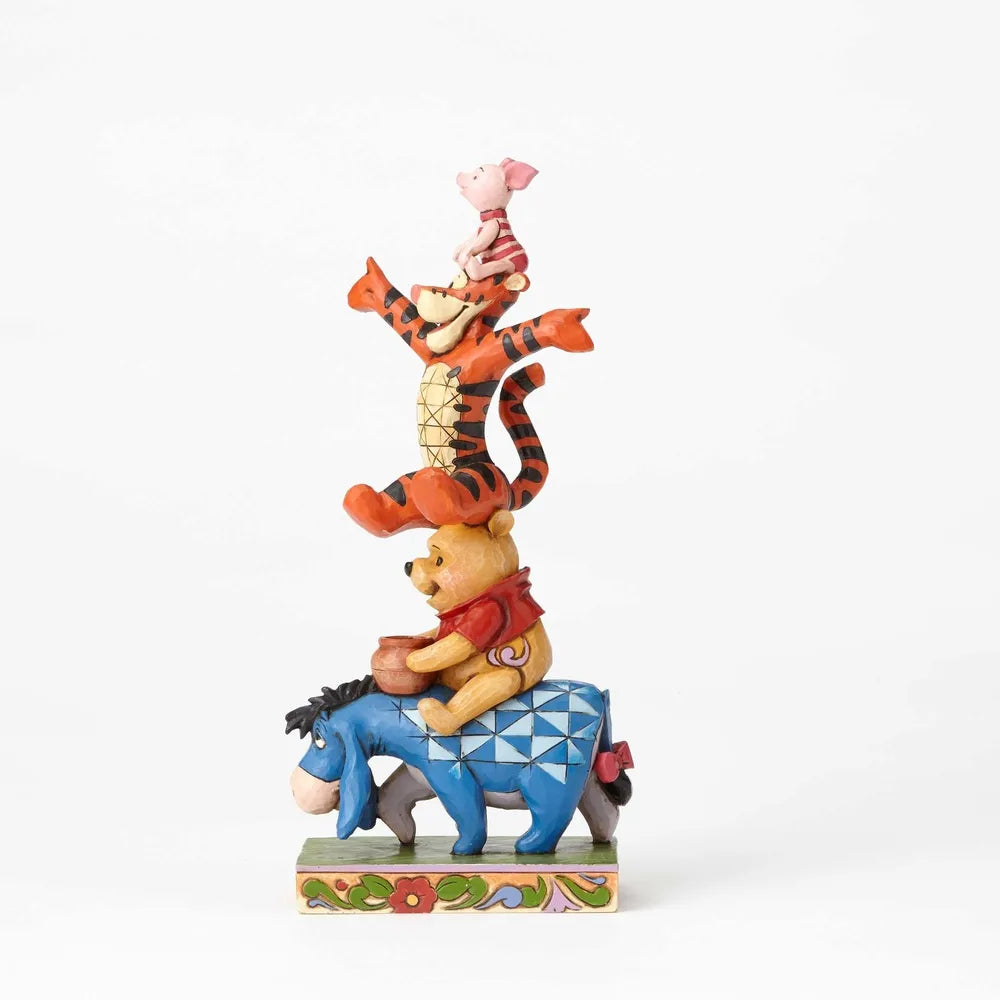 Jim Shore Disney Traditions - Winnie The Pooh & Friends - Built by Friendship