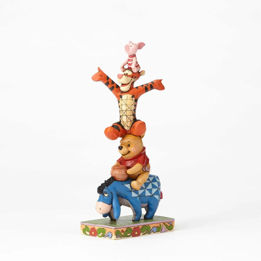 Jim Shore Disney Traditions - Winnie The Pooh & Friends - Built by Friendship