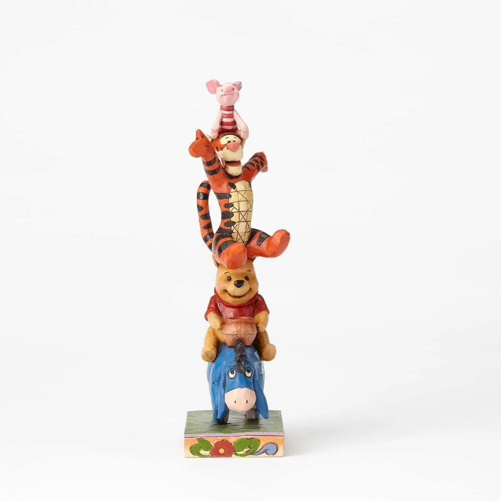 Jim Shore Disney Traditions - Winnie The Pooh & Friends - Built by Friendship