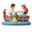 Jim Shore Disney Traditions - The Little Mermaid Ariel & Prince Eric - Waiting For A Kiss