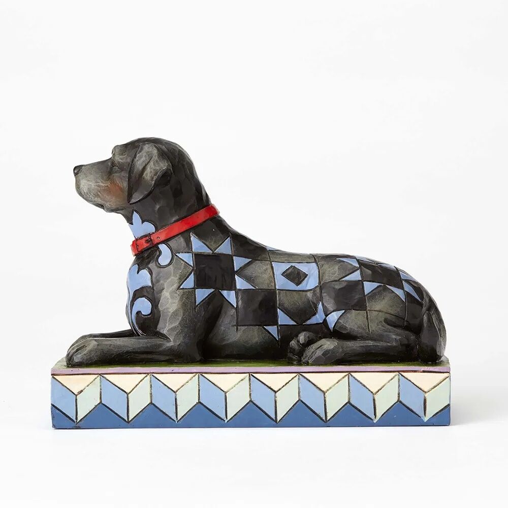 Jim Shore Heartwood Creek Dog Collection - Onyx the Black Labrador