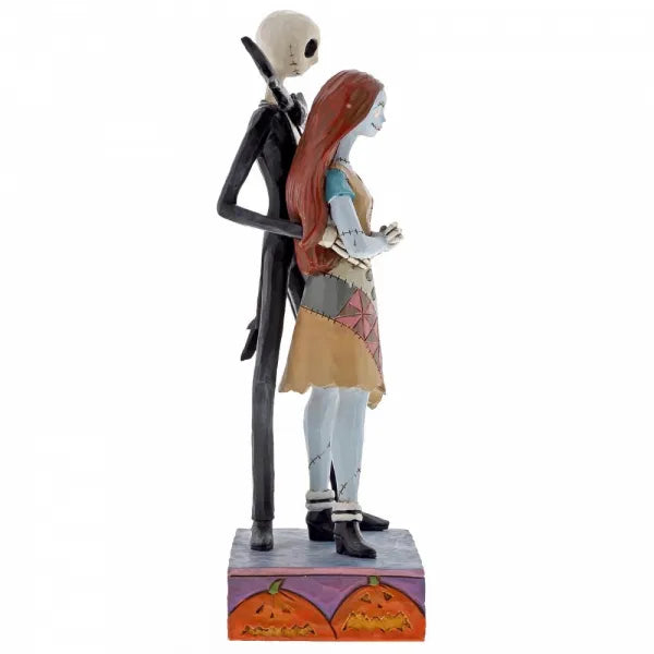 Jim Shore Disney Traditions - Nightmare Before Christmas Jack and Sally - Fated Romance