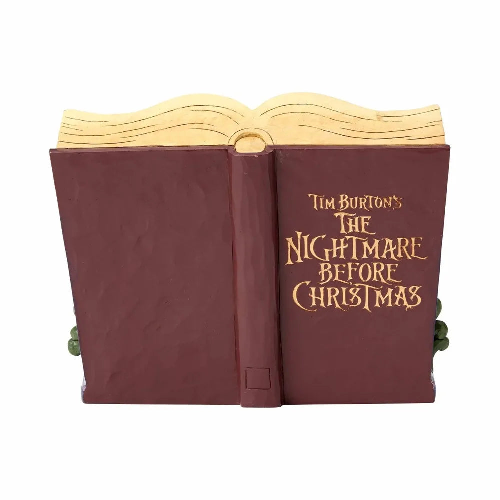 Jim Shore Disney Traditions Nightmare Before Christmas Storybook Figurine - Once Upon A Nightmare