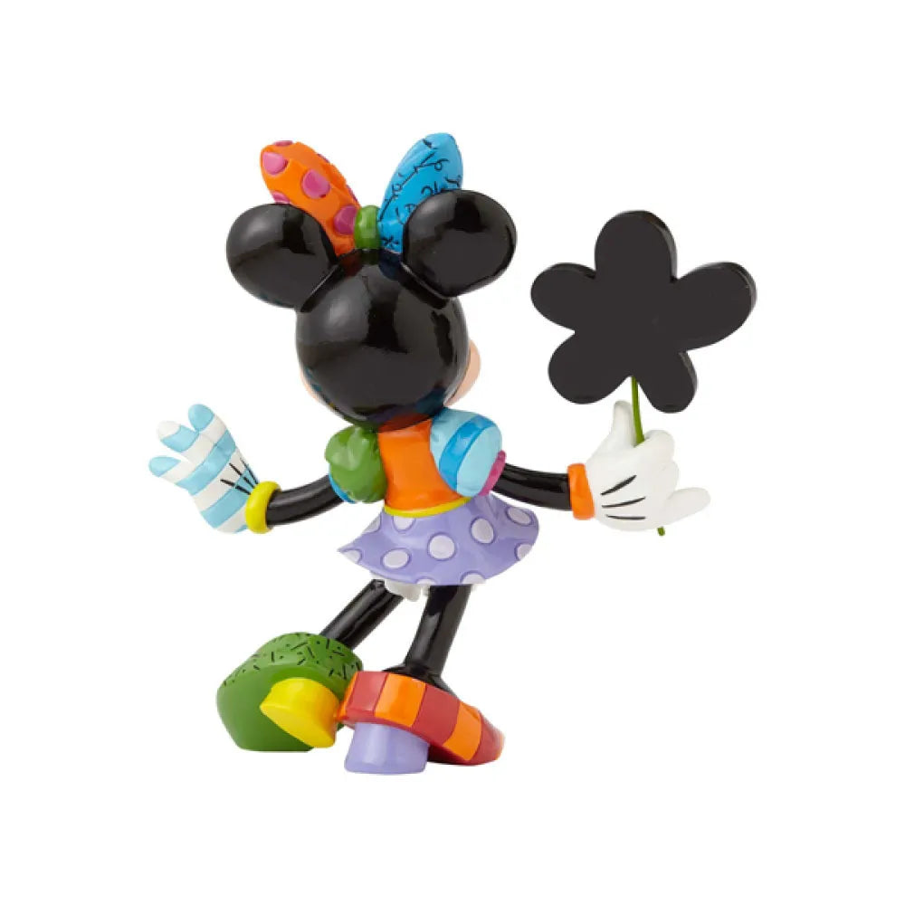 Disney Britto Minnie Mouse with flower Figurine Large