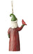 Folklore by Jim Shore - Santa With Cardinal Hanging Ornament