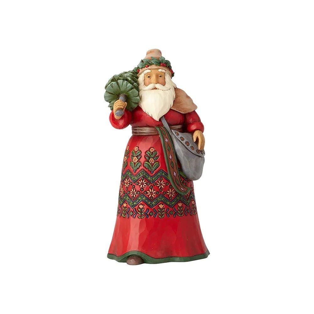 Jim Shore Heartwood Creek Santas Around The World - Swedish Santa