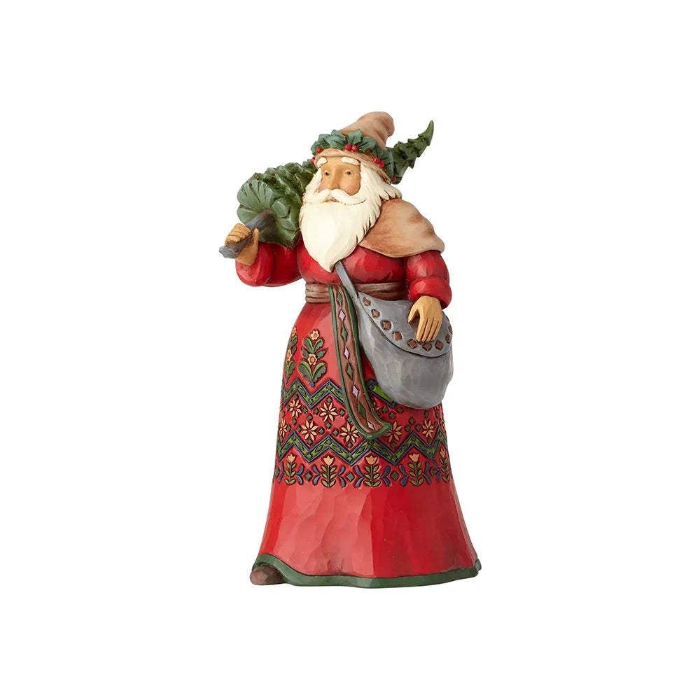Jim Shore Heartwood Creek Santas Around The World - Swedish Santa