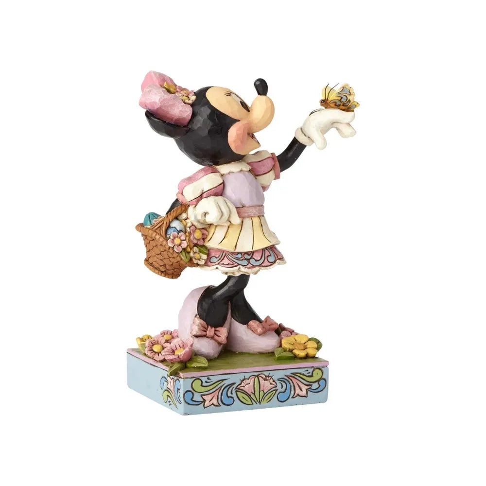 Jim Shore Disney Traditions - Minnie Mouse Easter - Spring Surprise!
