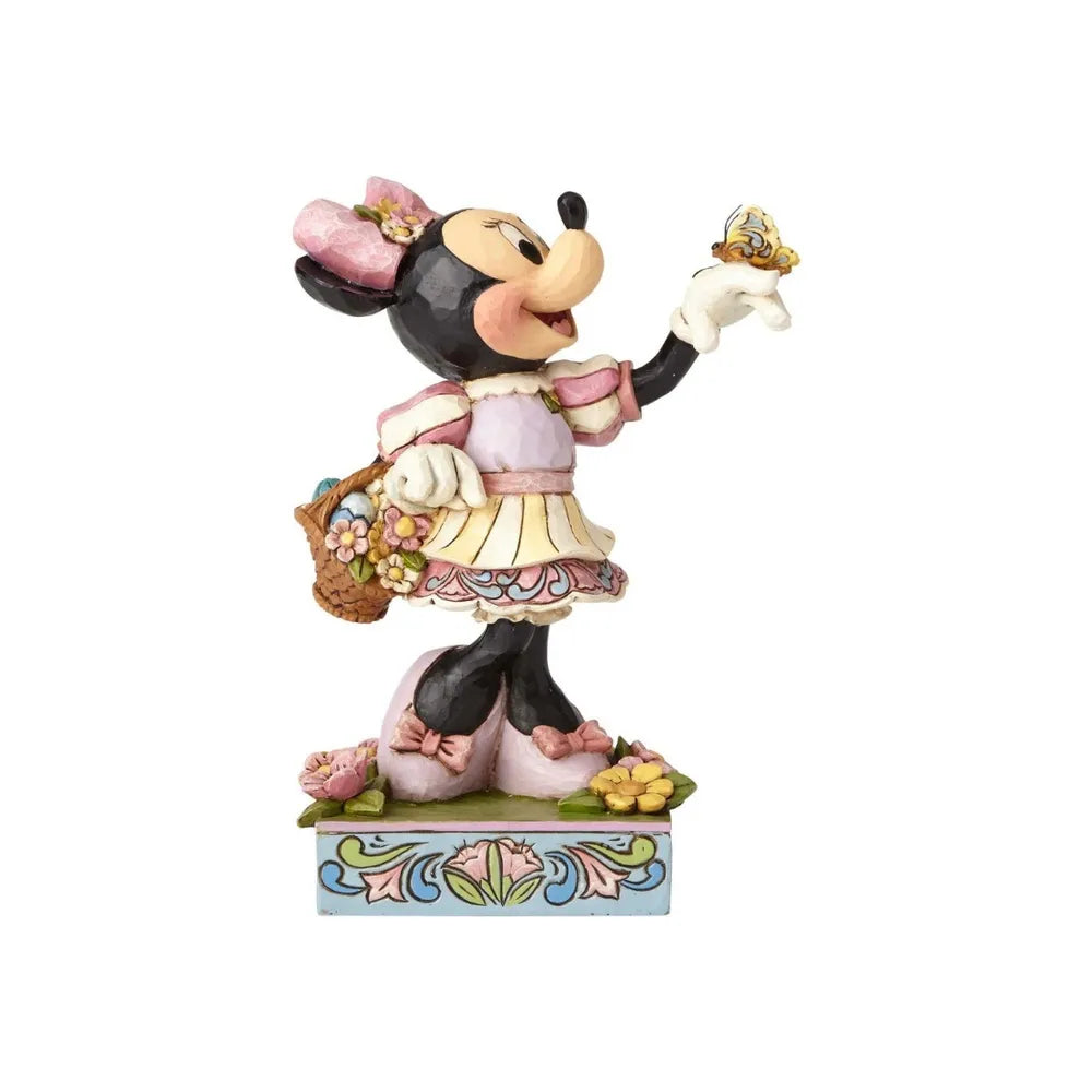 Jim Shore Disney Traditions - Minnie Mouse Easter - Spring Surprise!