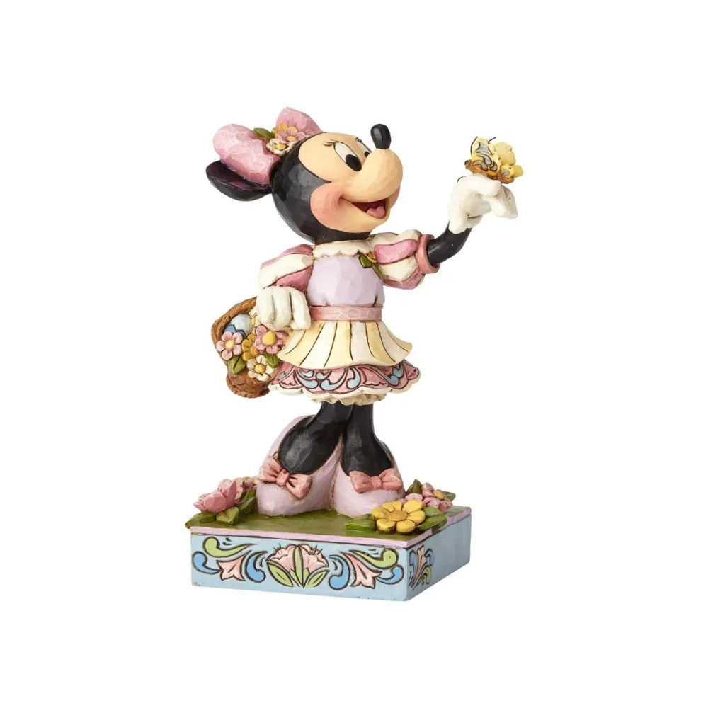 Jim Shore Disney Traditions - Minnie Mouse Easter - Spring Surprise!