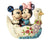 Jim Shore Disney Traditions - Mickey & Minnie Mouse In Swan - Lovebirds