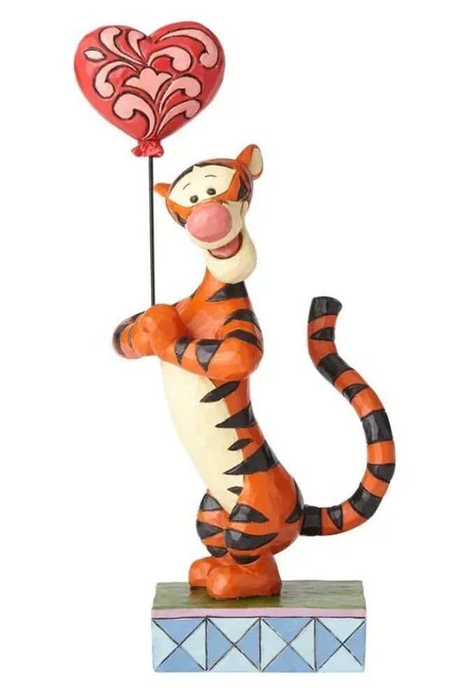 Jim Shore Disney Traditions - Tigger with Heart Balloon Figurine