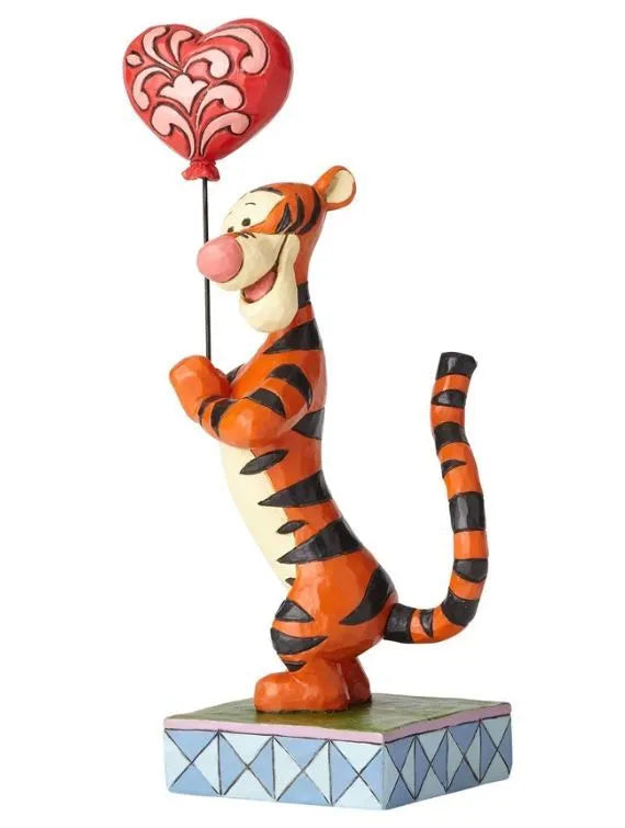 Jim Shore Disney Traditions - Tigger with Heart Balloon Figurine