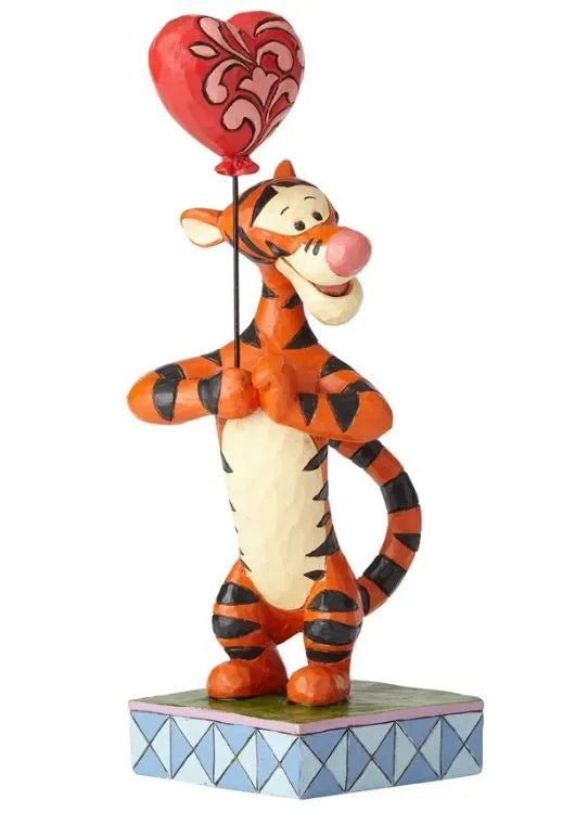 Jim Shore Disney Traditions - Tigger with Heart Balloon Figurine