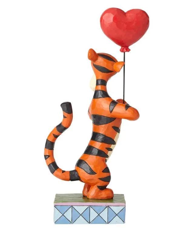 Jim Shore Disney Traditions - Tigger with Heart Balloon Figurine