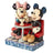 Jim Shore Disney Traditions - Mickey & Minnie Mouse In Soda Shop - Love Comes In Many Flavours