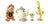 Disney Showcase - Beauty and the Beast - Enchanted Objects Set