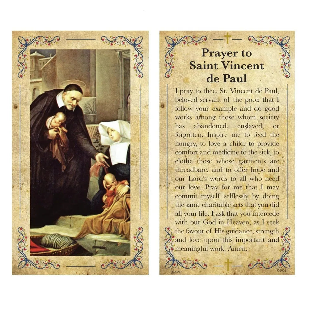 Roman Inc - Saint Vincent de Paul - Patron of Charitable Societies