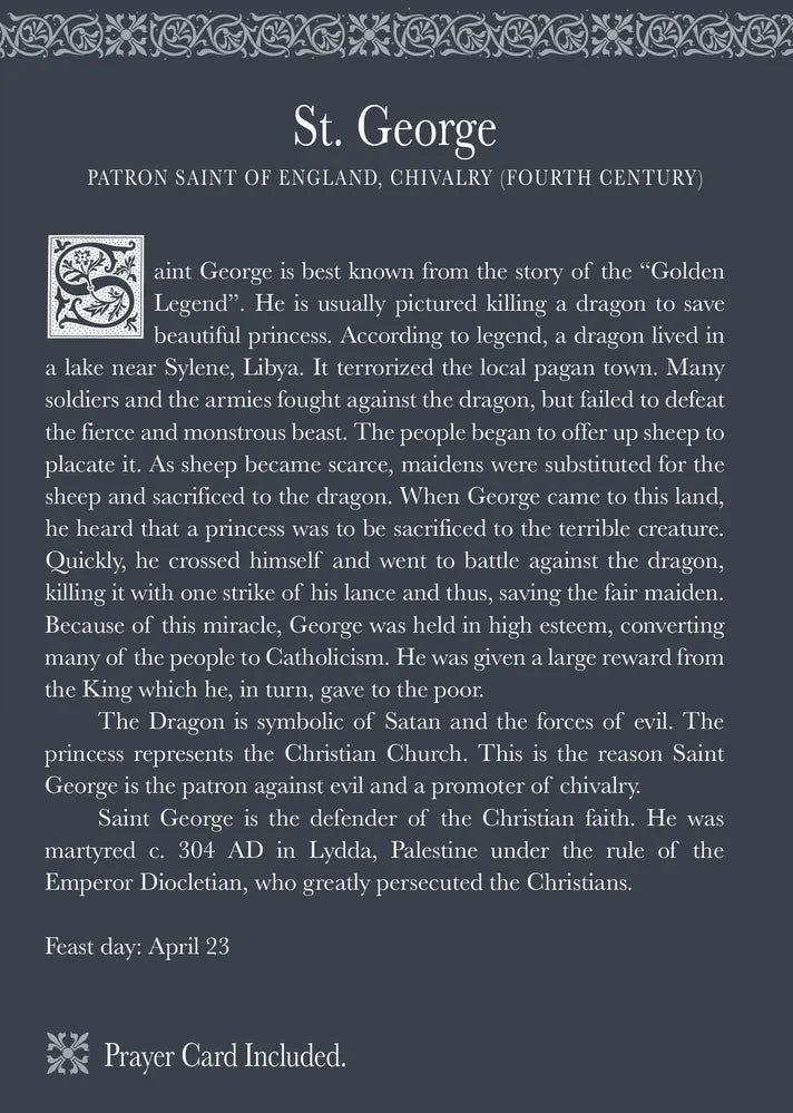 Roman Inc - Saint George - Patron Saint of England and Chivalry