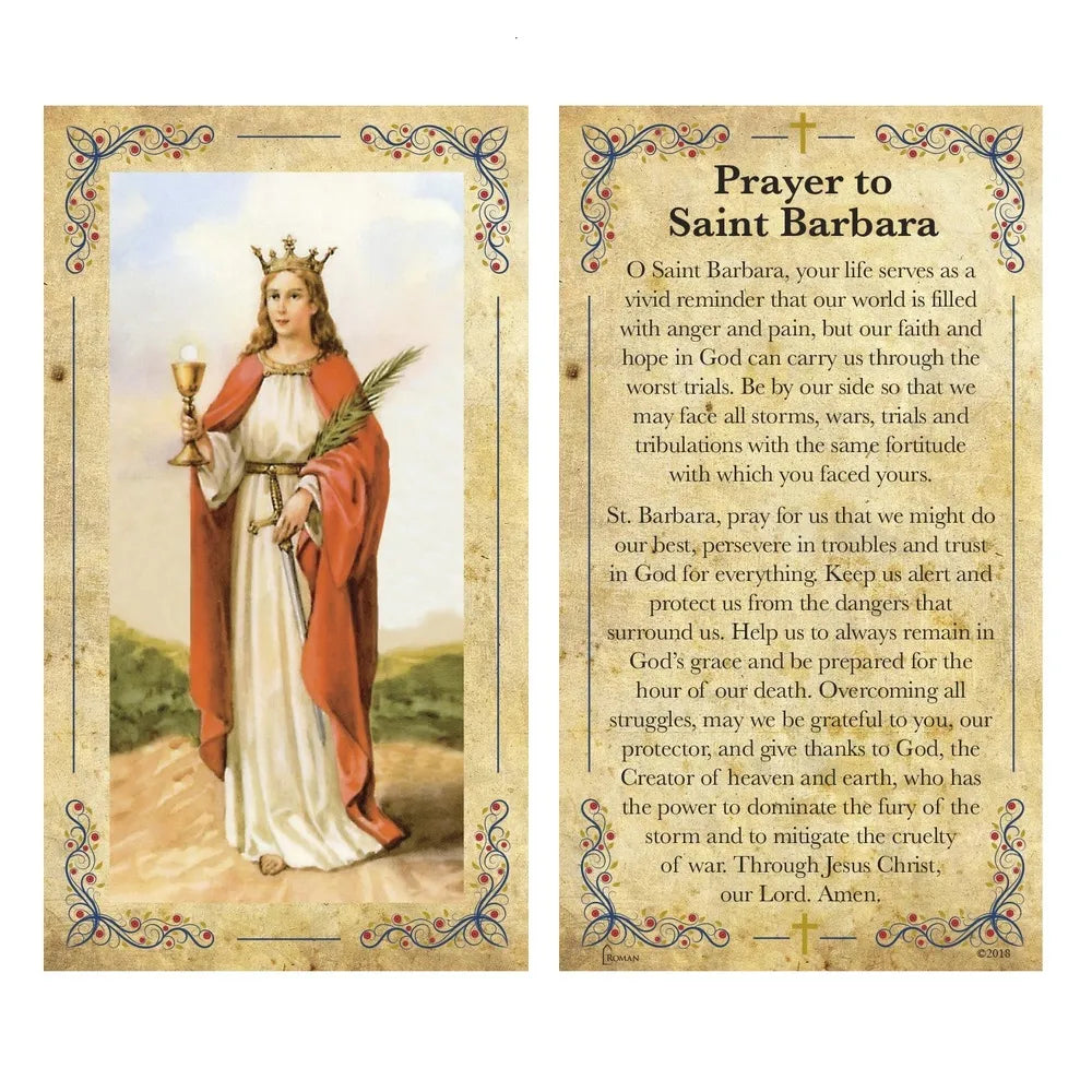Roman Inc - Saint Barbara - Patroness of Architects and Builders