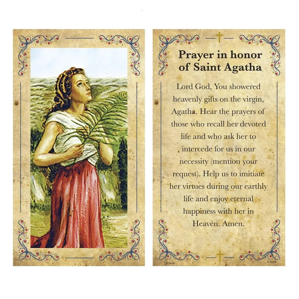 Roman Inc - Saint Agatha - Patroness of Breast Cancer