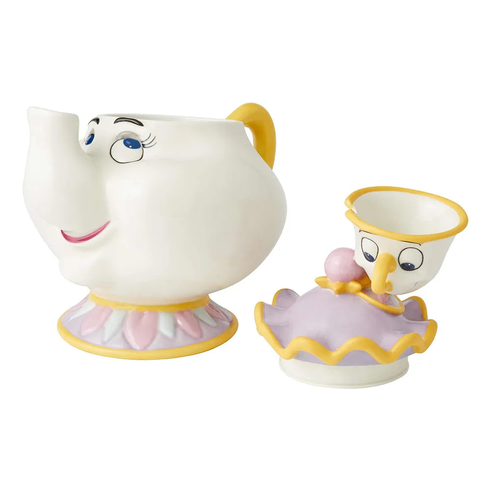 Disney Ceramics Cookie Jar - Mrs. Potts and Chip