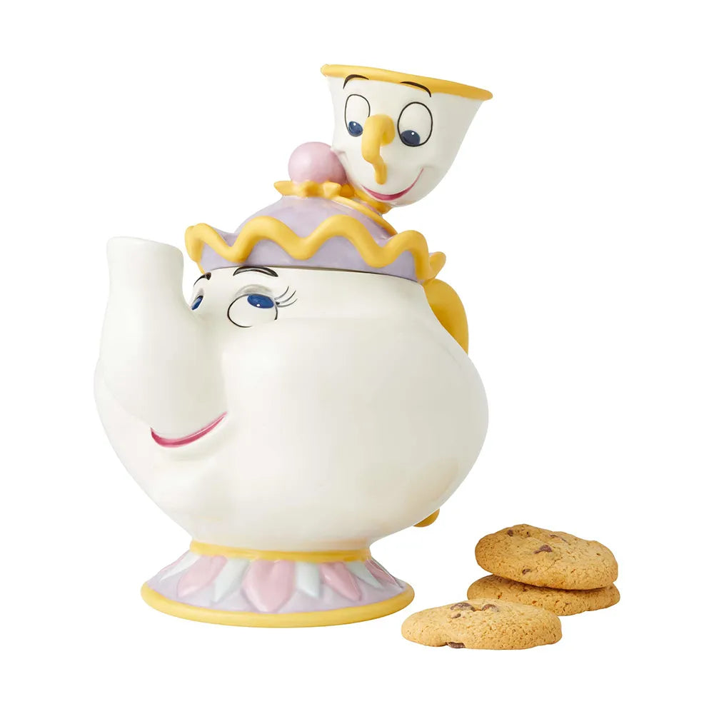 Disney Ceramics Cookie Jar - Mrs. Potts and Chip