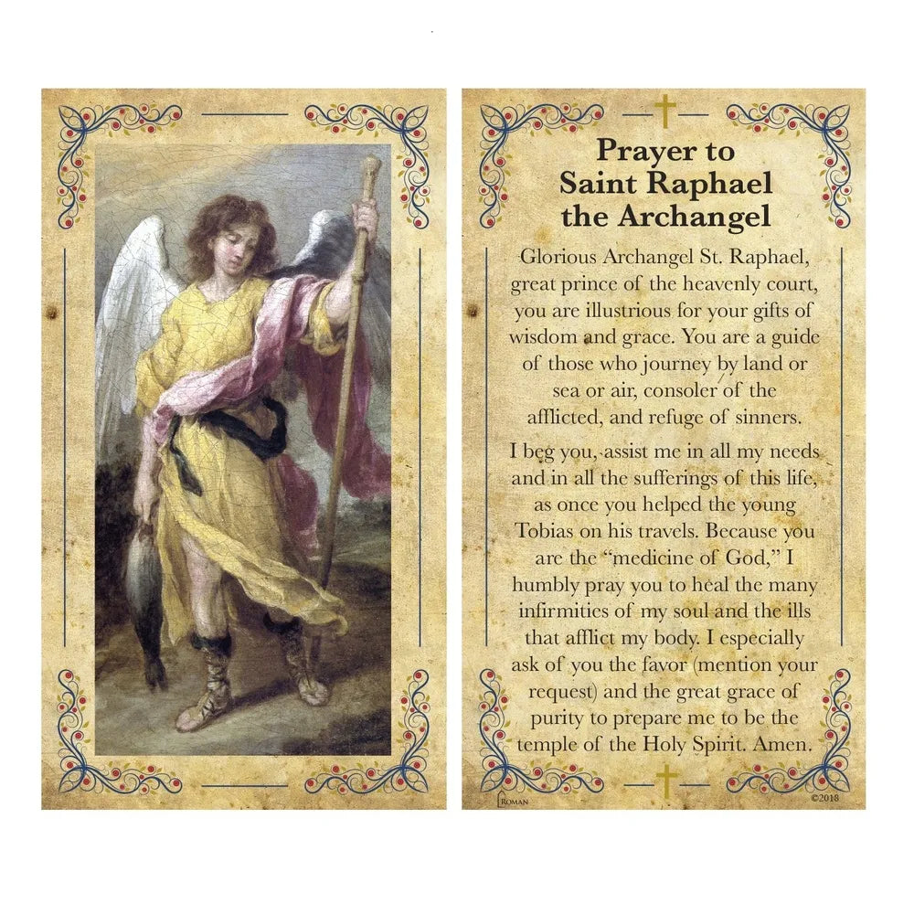 Roman Inc - Saint Raphael - Patron of Physicians, Travellers and the Blind