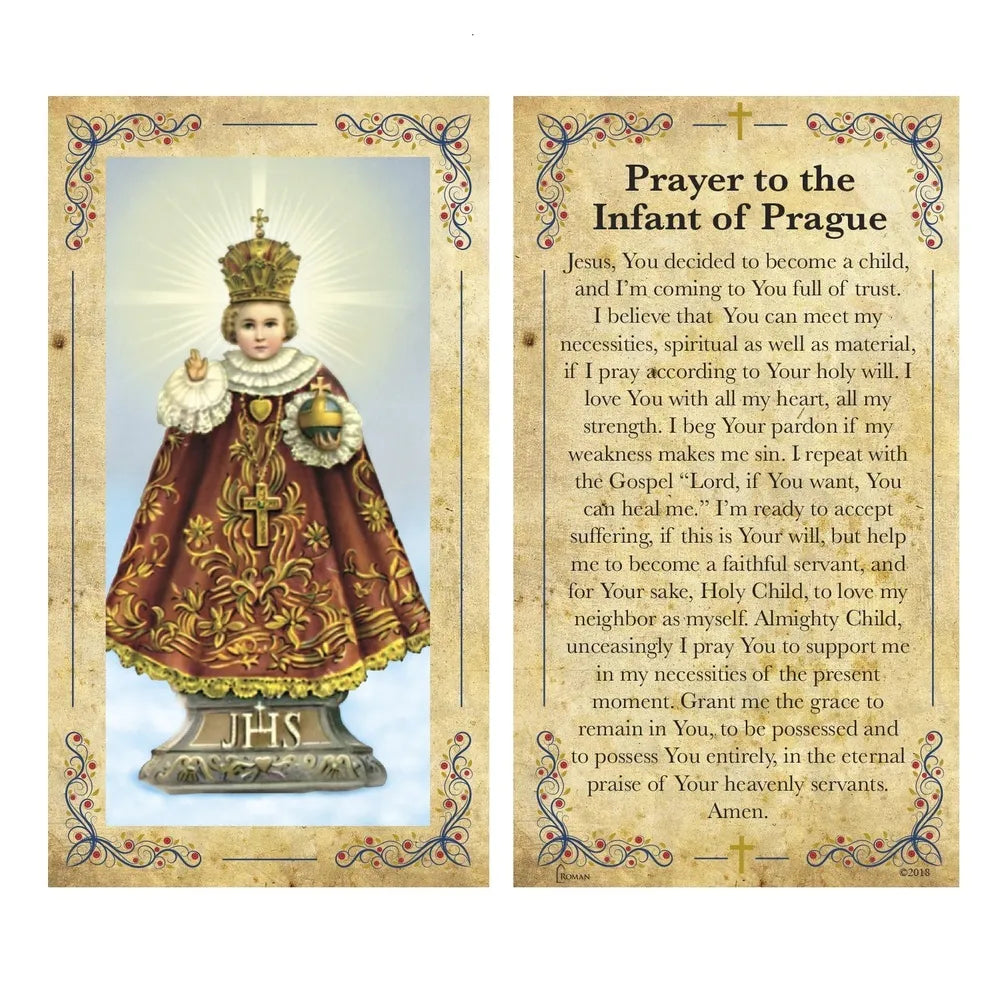 Roman Inc - Infant of Prague - Patron of Children, Family Life and Vocations