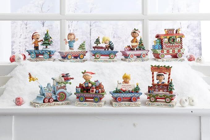 Peanuts by Jim Shore - Peanuts Train 9pc