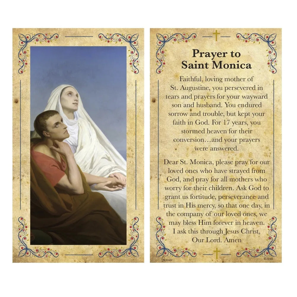 Roman Inc - Saint Monica - Patron of Mothers, Wives and Homemakers