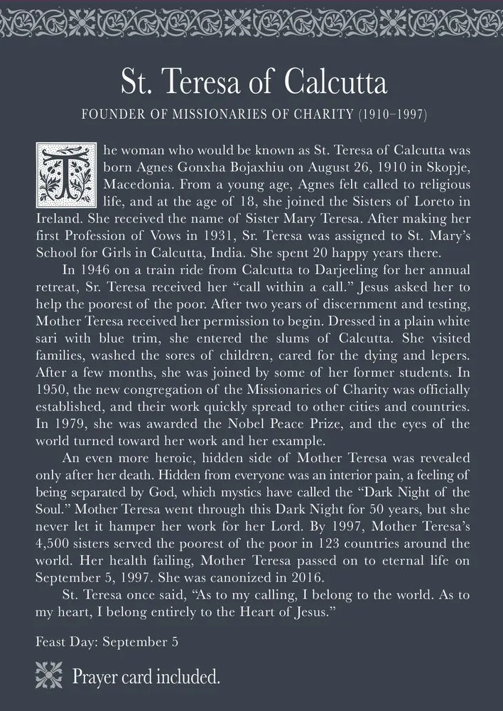 Roman Inc - Blessed Mother Teresa of Calcutta