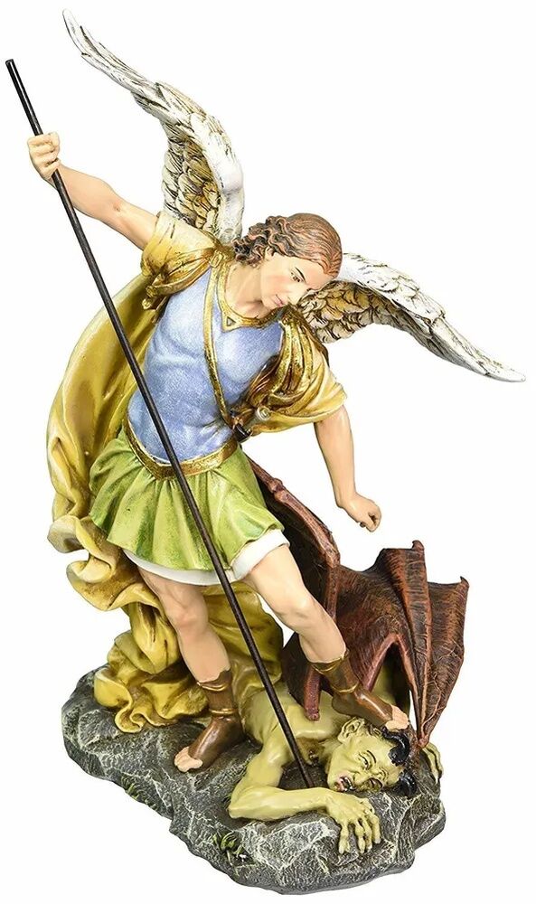 Joseph's Studio Saint Michael The Archangel Defeating Satan Figurine