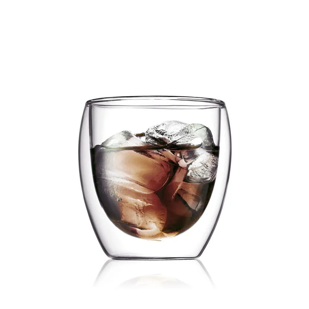 Bodum Glassware - Pavina Double Wall Glasses Small 250mL 2 Pack