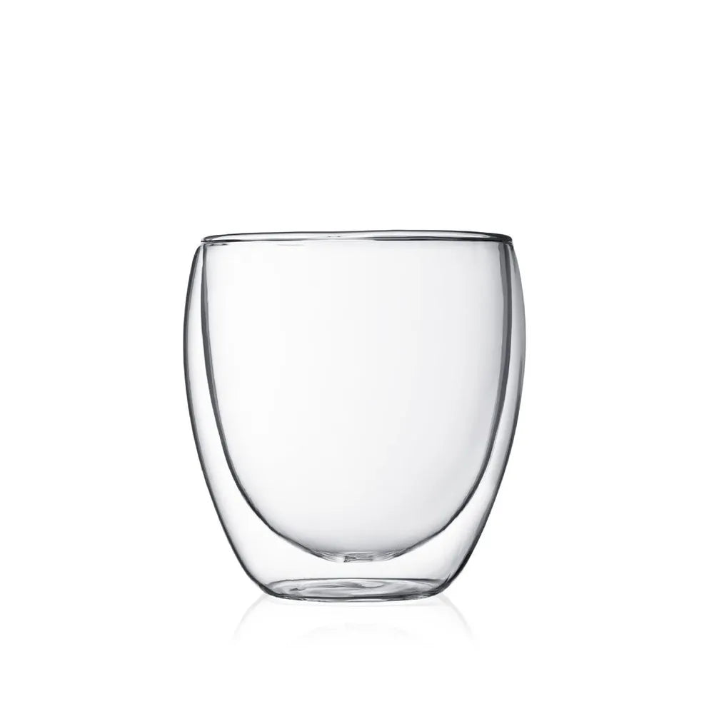 Bodum Glassware - Pavina Double Wall Glasses Small 250mL 2 Pack