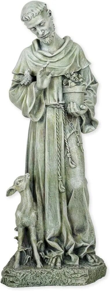 Roman Inc Garden Statue - St Francis 45cm