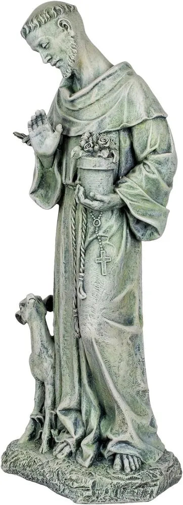 Roman Inc Garden Statue - St Francis 45cm